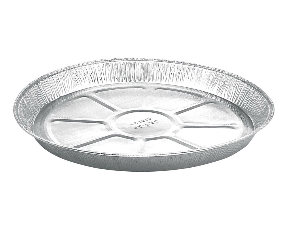 ALU Grill-, Back-, Servier- und Pizzateller rund 1010 ml, O 277x25mm, 100 Stk.
