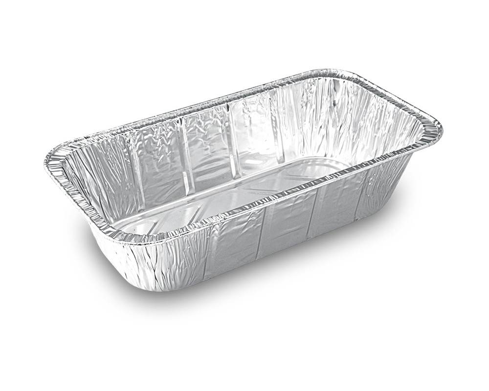 Aluschalen Backform Auflaufform Gastronorm 320x170x75mm 2500ml TYP 1/3, 50 Stk.
