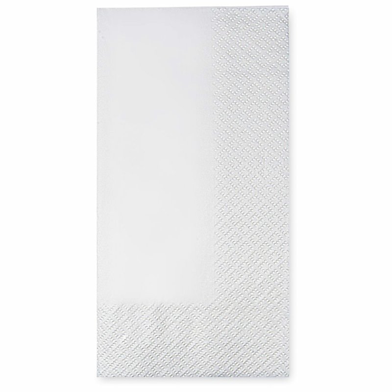 Servietten 40 x 40 cm 1/8 -Falz, 2-lagig weiß, 250 Stk.