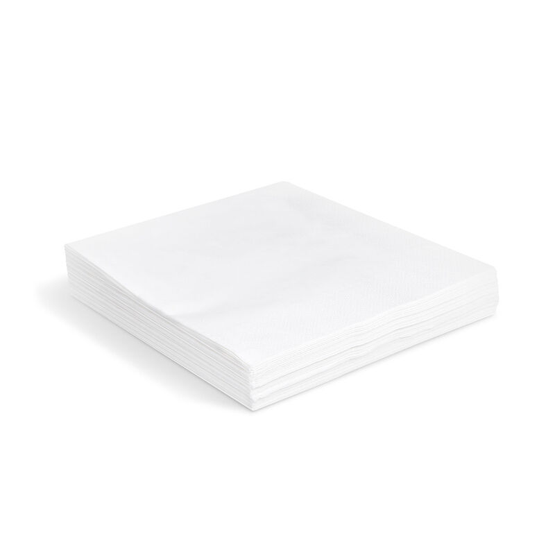 Servietten 40 x 40cm 1/4 -Falz, 2-lagig weiß,  250 Stk.