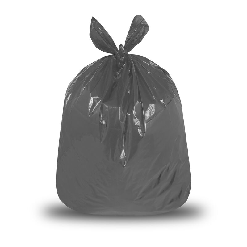 Mülleimerbeutel 30 Liter, 50 x 60 cm gerollt schwarz, stark, 500 Stk.