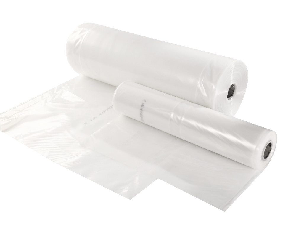 Abdeckfolie für langfristige Verwendung 3 Jahre 1500mm x 50m, 150my LDPE transp.