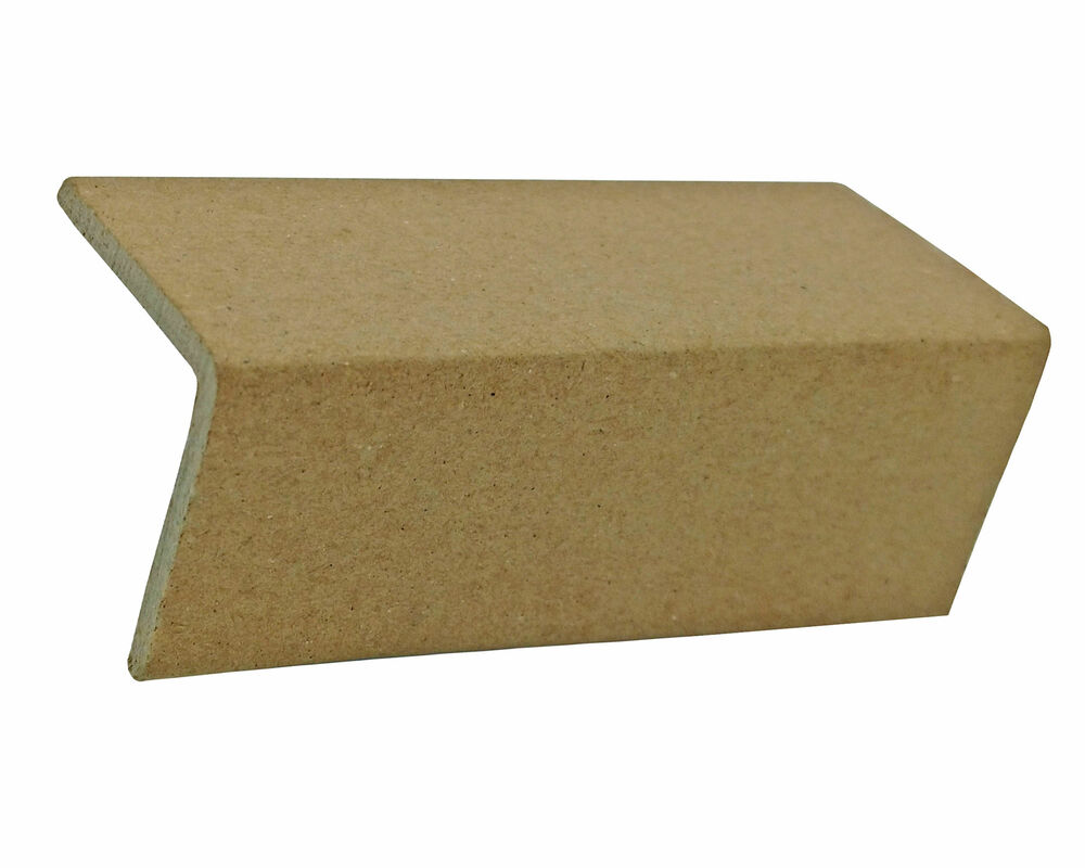 Kantenschutzwinkel aus Hartpappe 35x35x3mm, braun, Länge 2000mm