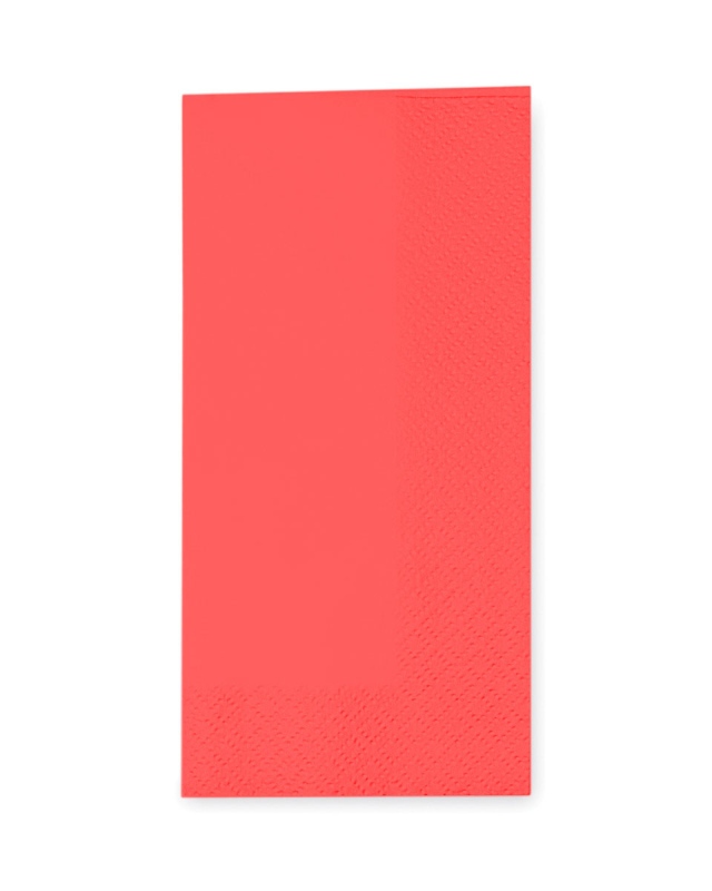 Servietten 33 x 33 cm 1/8 -Falz, 3-lagig rot, 250 Stk.