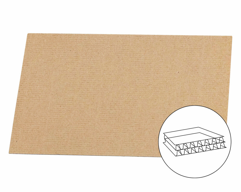 Palettenzwischenlage Kartonplatte für EURO Paletten 1200x800mm 2-wellig