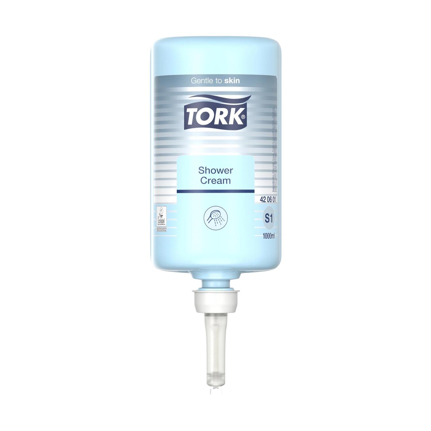 Tork Duschcreme S1 92x92x240mm 6 Flaschen je 1000ml