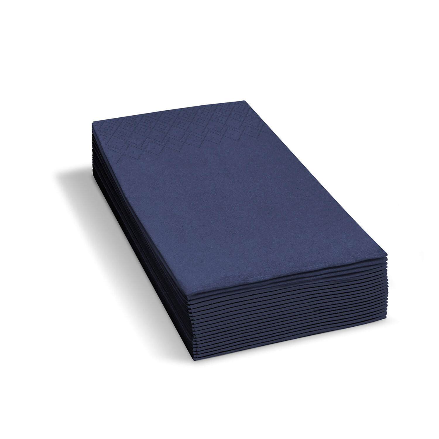 Servietten 33 x 33 cm 1/8 -Kopffalz, 2-lagig dunkelblau, 250 Stk.