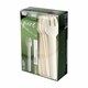PAPSTAR pure Papiergabeln Gabeln aus Papier 15,5 cm FSC® weiss, 100 Stk.