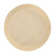 Backpapierzuschnitte für Heißluftfritteusen Mikrowelle Backofen Ø23cm x 4,5cm braun, 100 Stk.